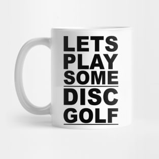 Play Disc Golf Mug